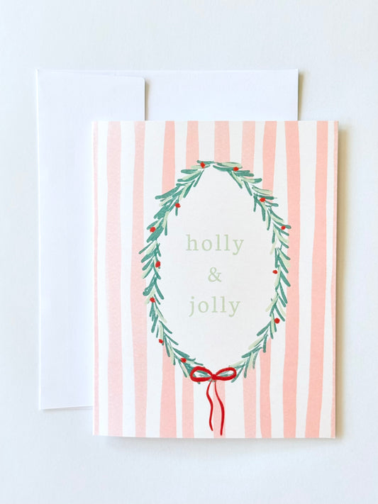 Holly and Jolly Card