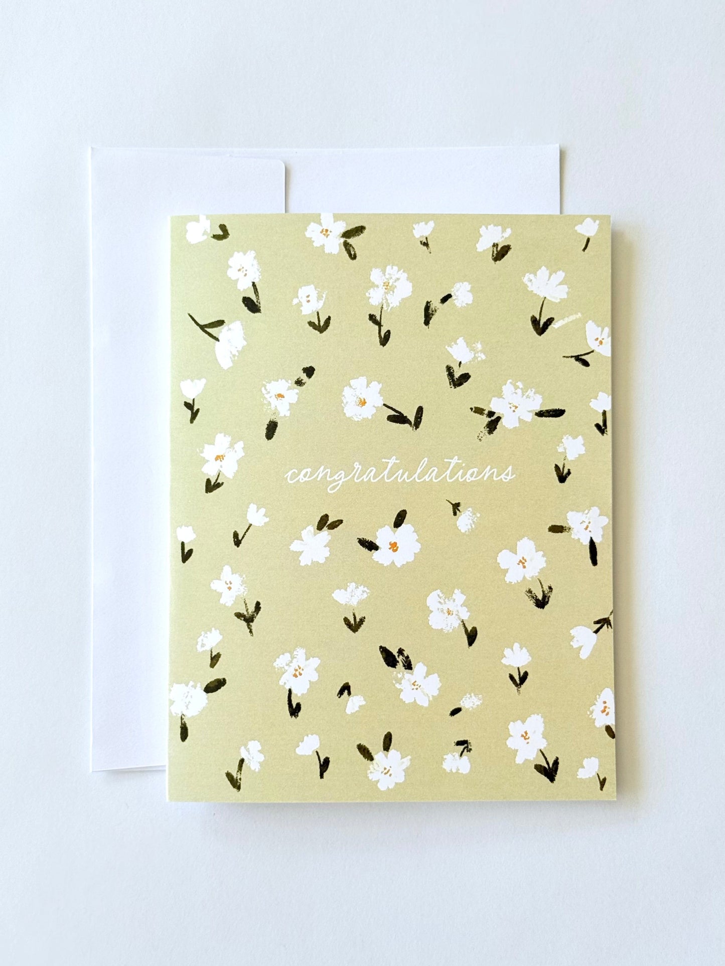 Congratulations Daisy Card