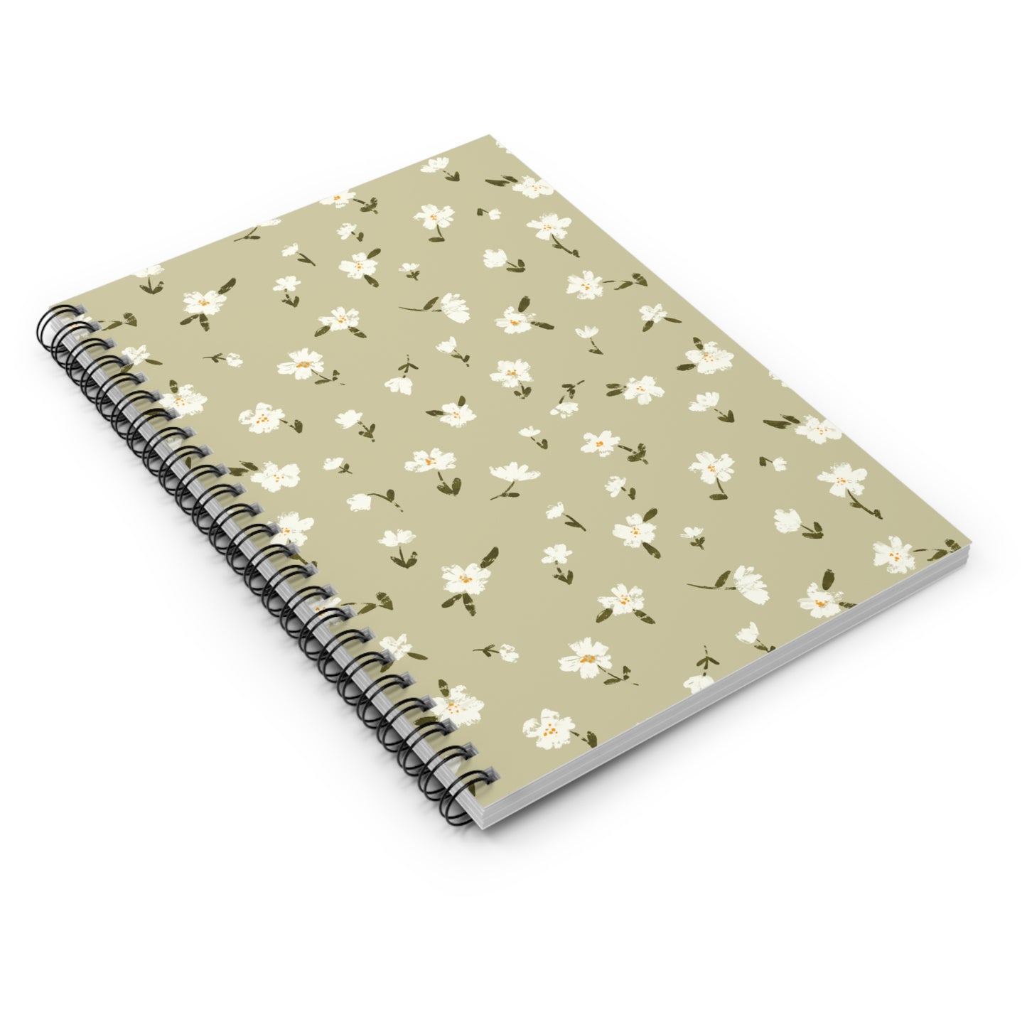 Painted Daisies Spiral Notebook