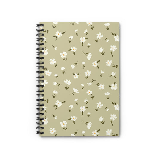 Painted Daisies Spiral Notebook