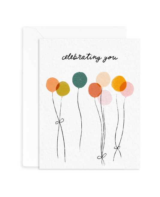 Balloon Birthday Card