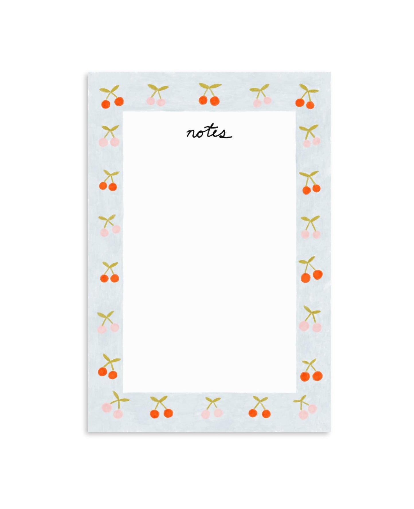 Cherries Notepad | Gifts for Her Notes Listpad