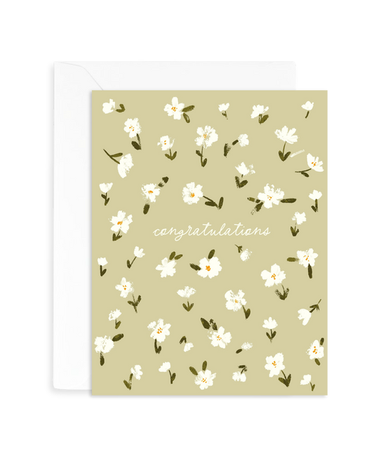 Congratulations Daisy Card