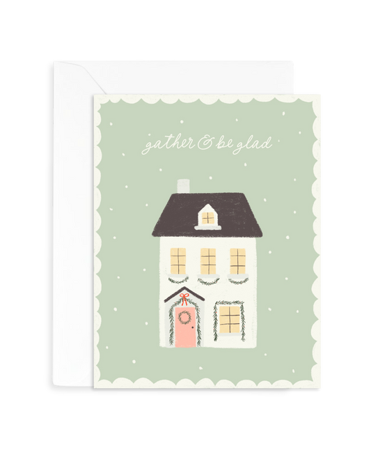 Gather and Be Glad Card
