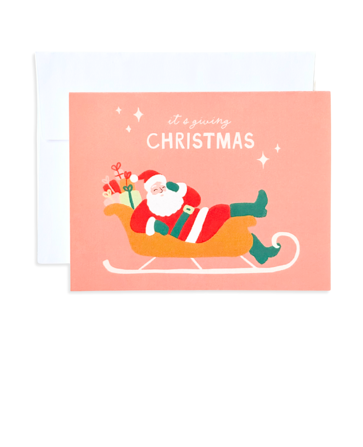 It's Giving Christmas Card