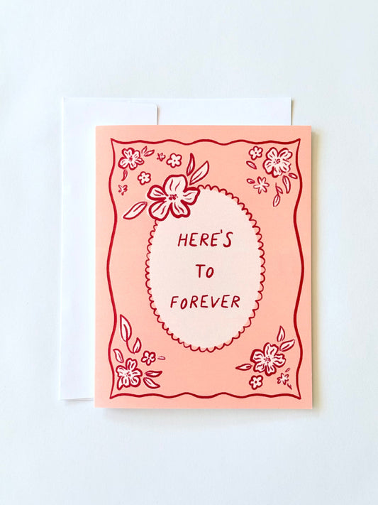 Forever Wedding Card