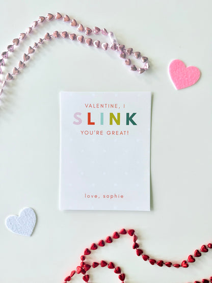 I Slink You're Great! Valentine Digital Download