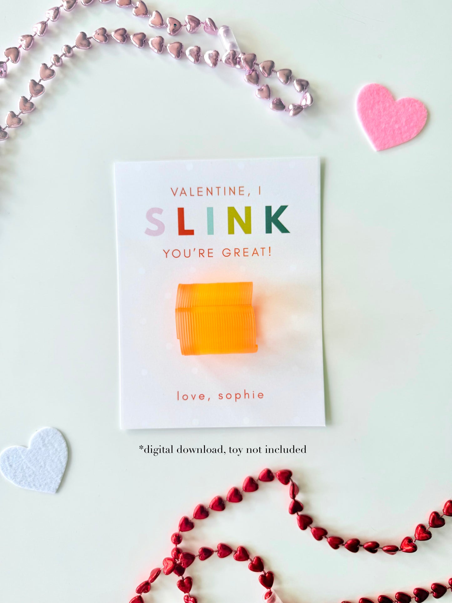 I Slink You're Great! Valentine Digital Download