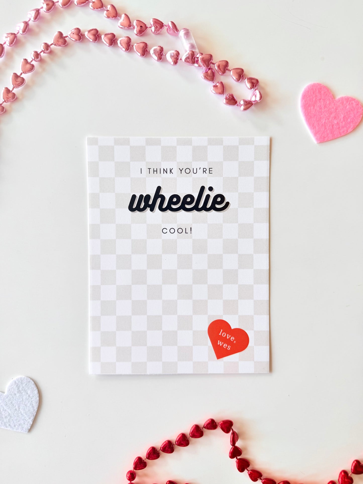 Wheelie Cool! Valentine Digital Download
