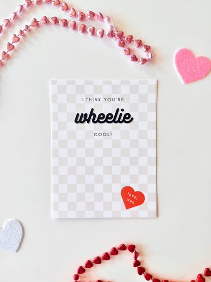 Wheelie Cool! Valentine Digital Download