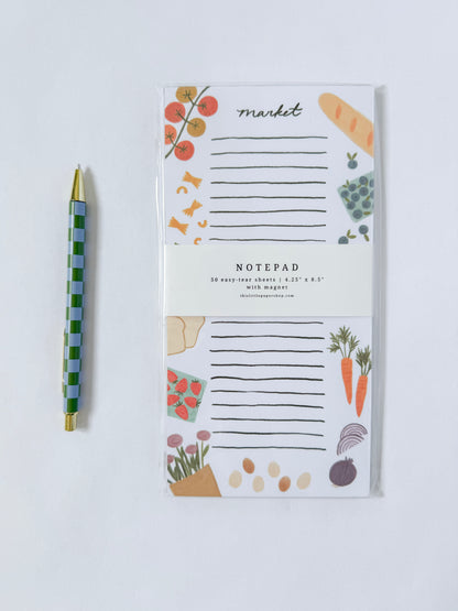 Market List Notepad | Grocery Meal Planner