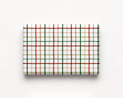 Festive Plaid Holliday Gift Wrap