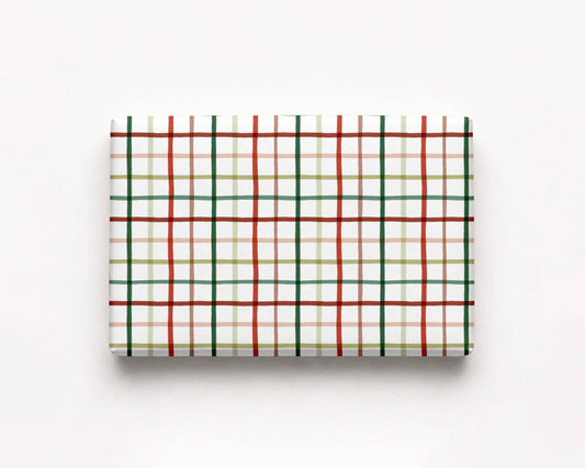 Festive Plaid Holliday Gift Wrap